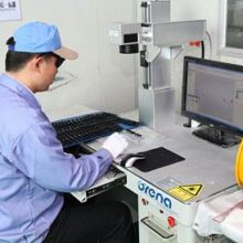 Silicone keypad and products laser etching