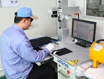 Silicone keypad and products laser etching